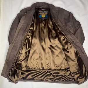 Vintage Wilson Leather Jacket, Removable lining, Thinsulate, Adventure Bound,